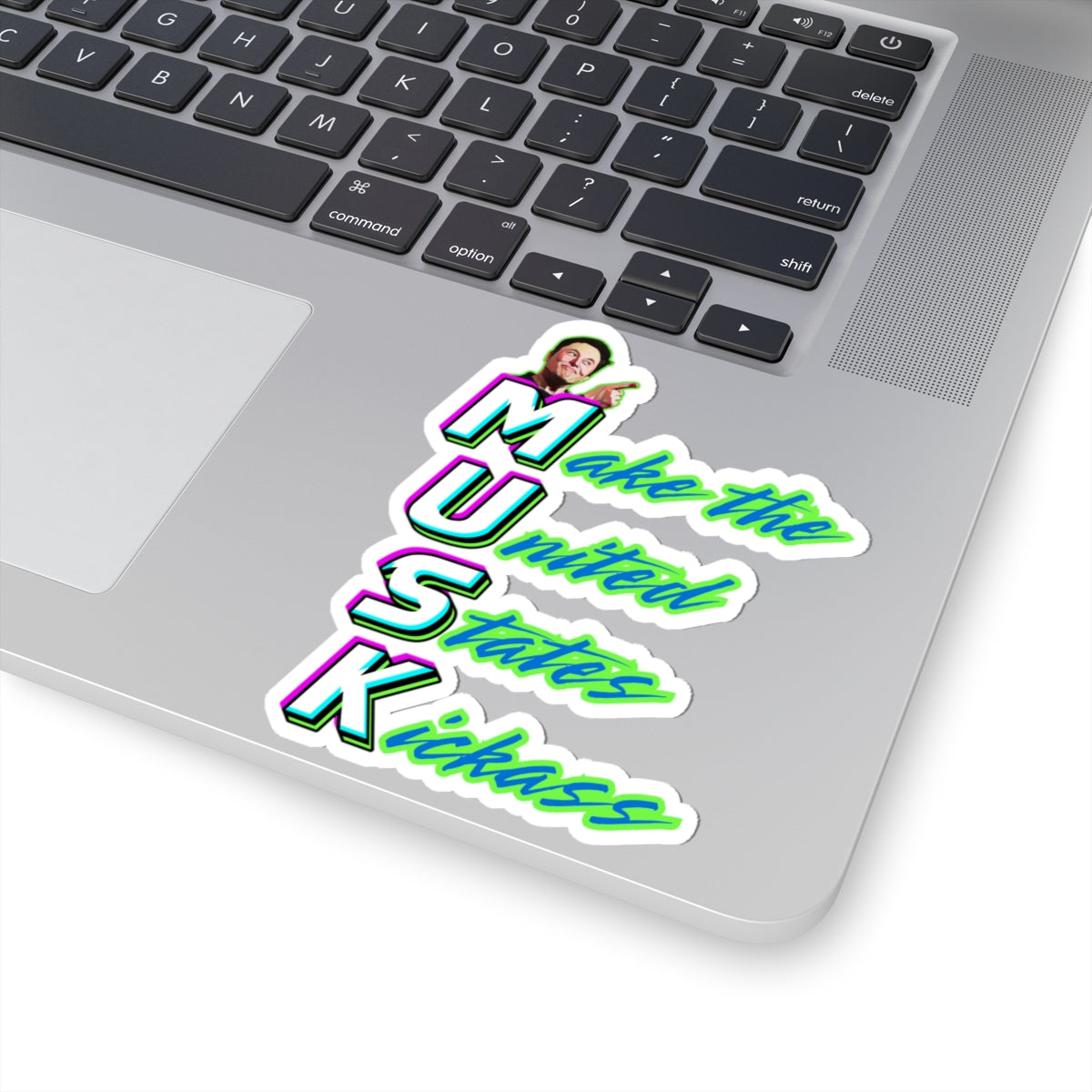 "Kickass Musk" Sticker