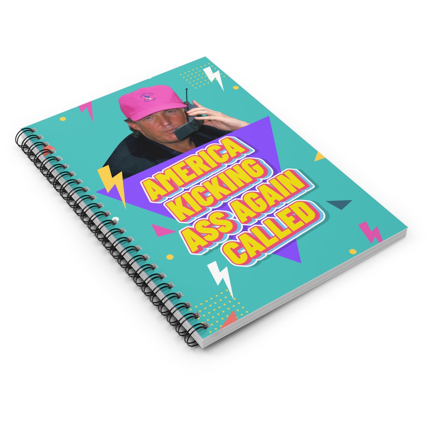 "America Kicking Ass Again Called" Notebook