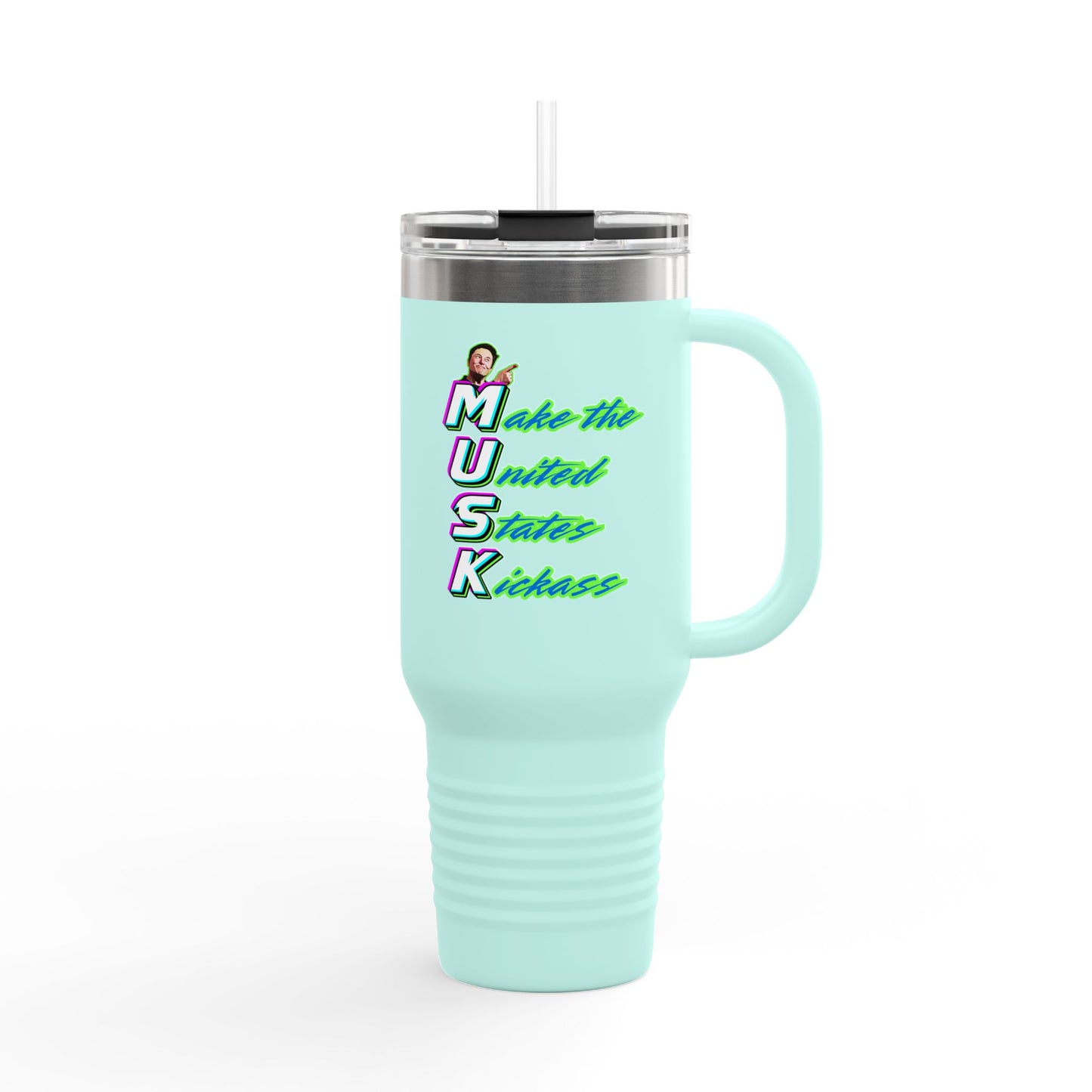 "Kickass Musk" Tumbler