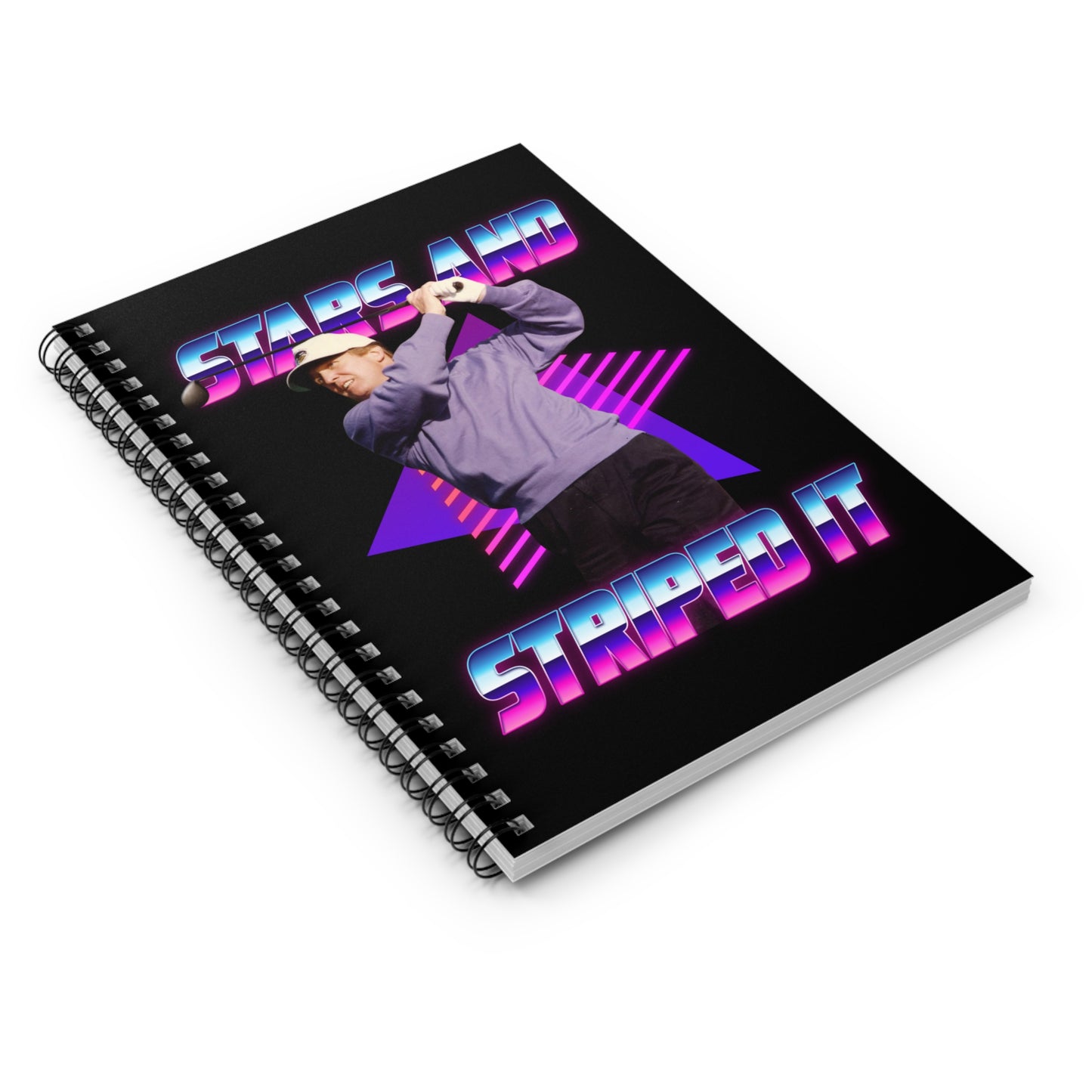 "Stars and Striped It" Notebook