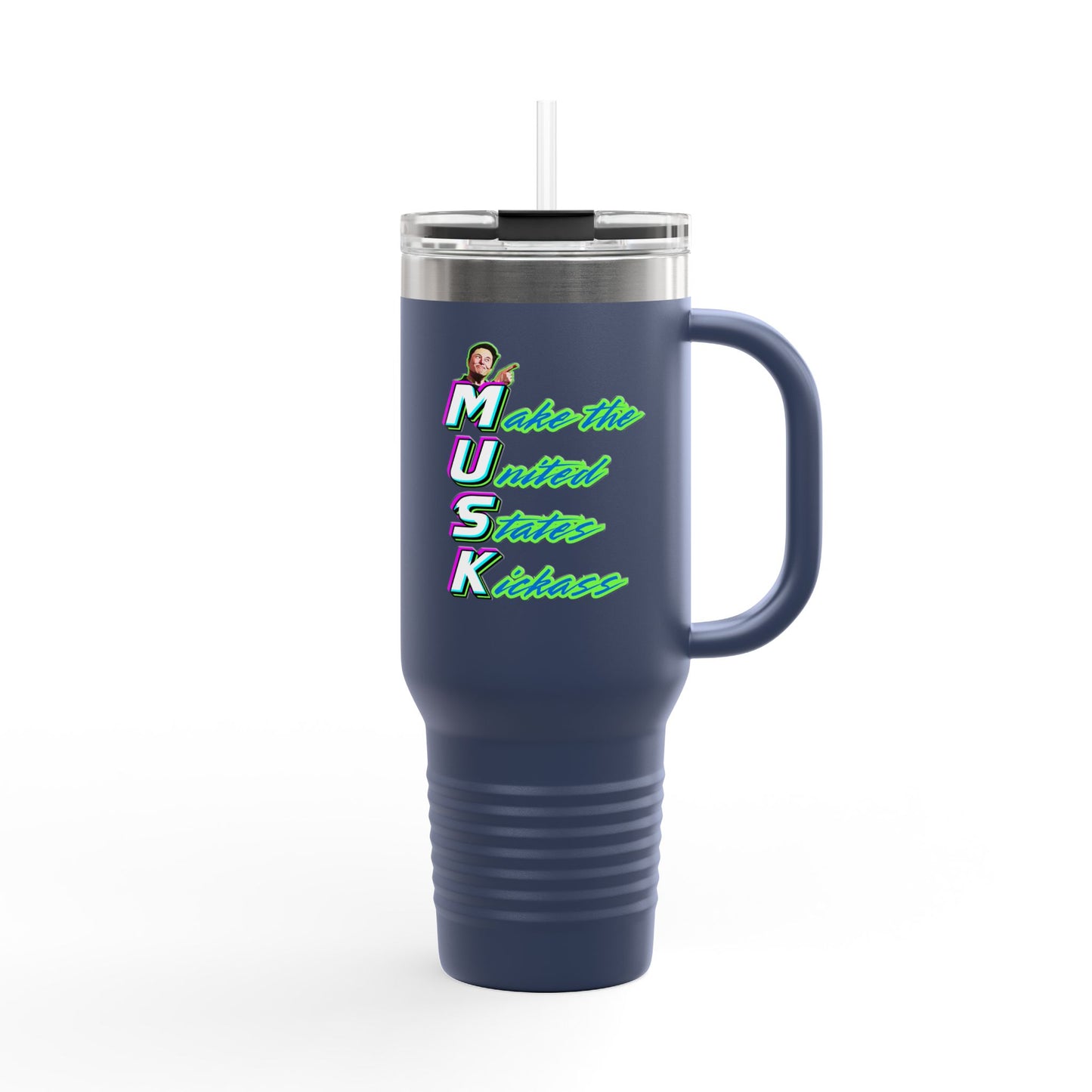 "Kickass Musk" Tumbler