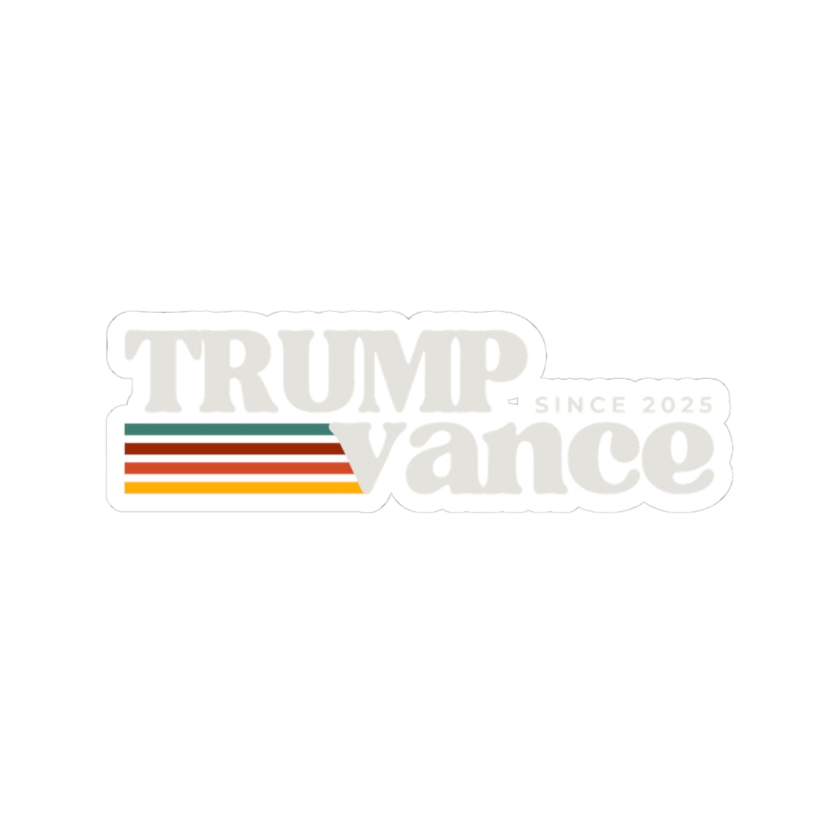 "Trump Vance Retro" Sticker