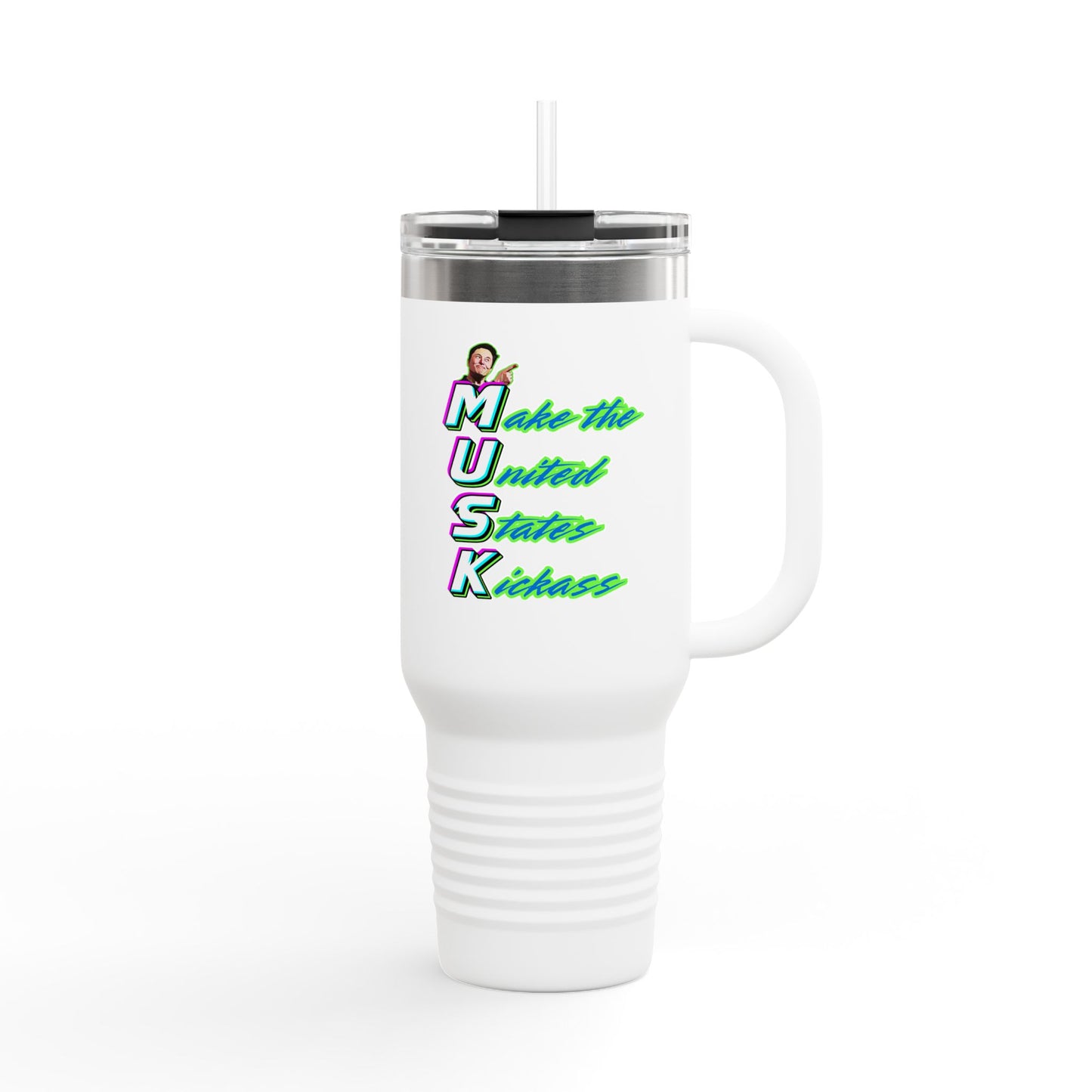 "Kickass Musk" Tumbler