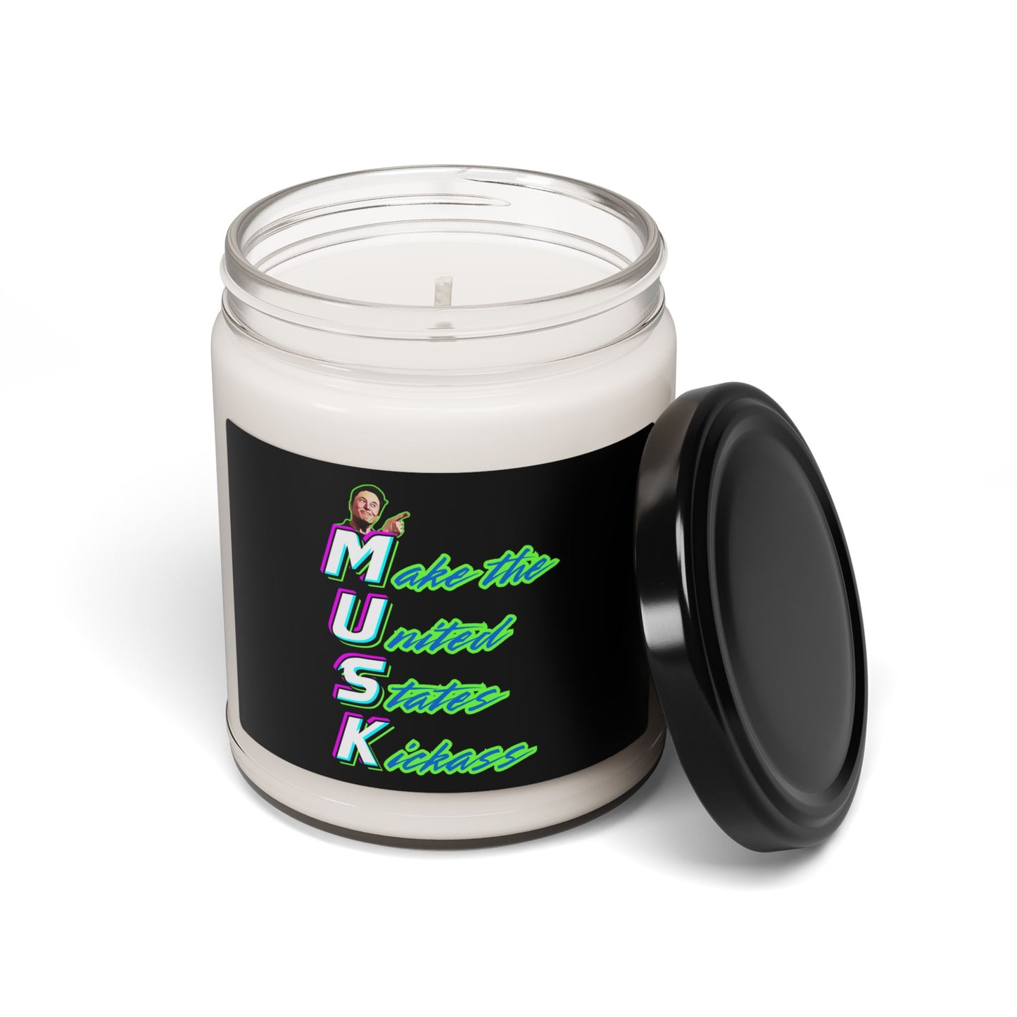 "Kickass Musk" Candle