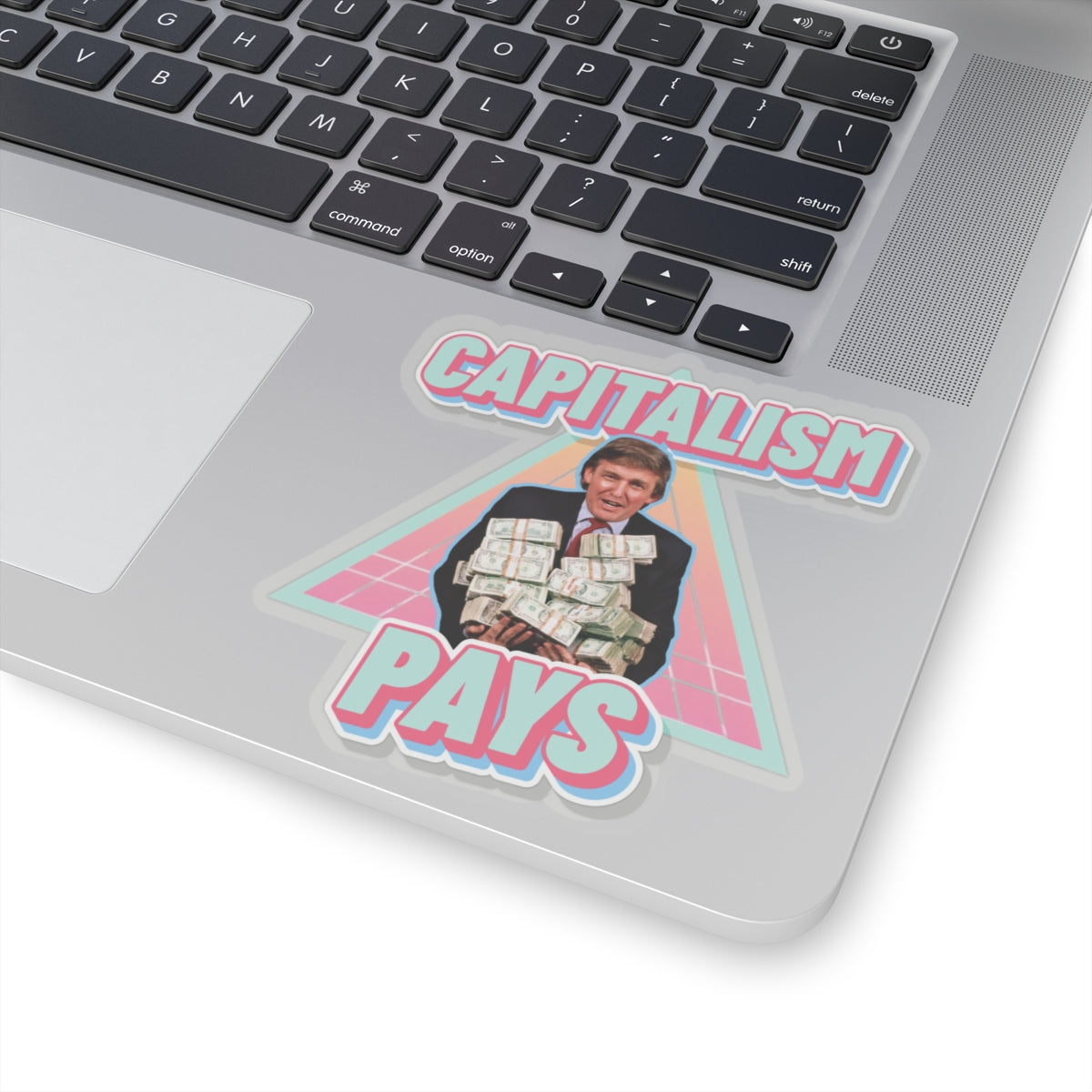 "Capitalism Pays" Sticker