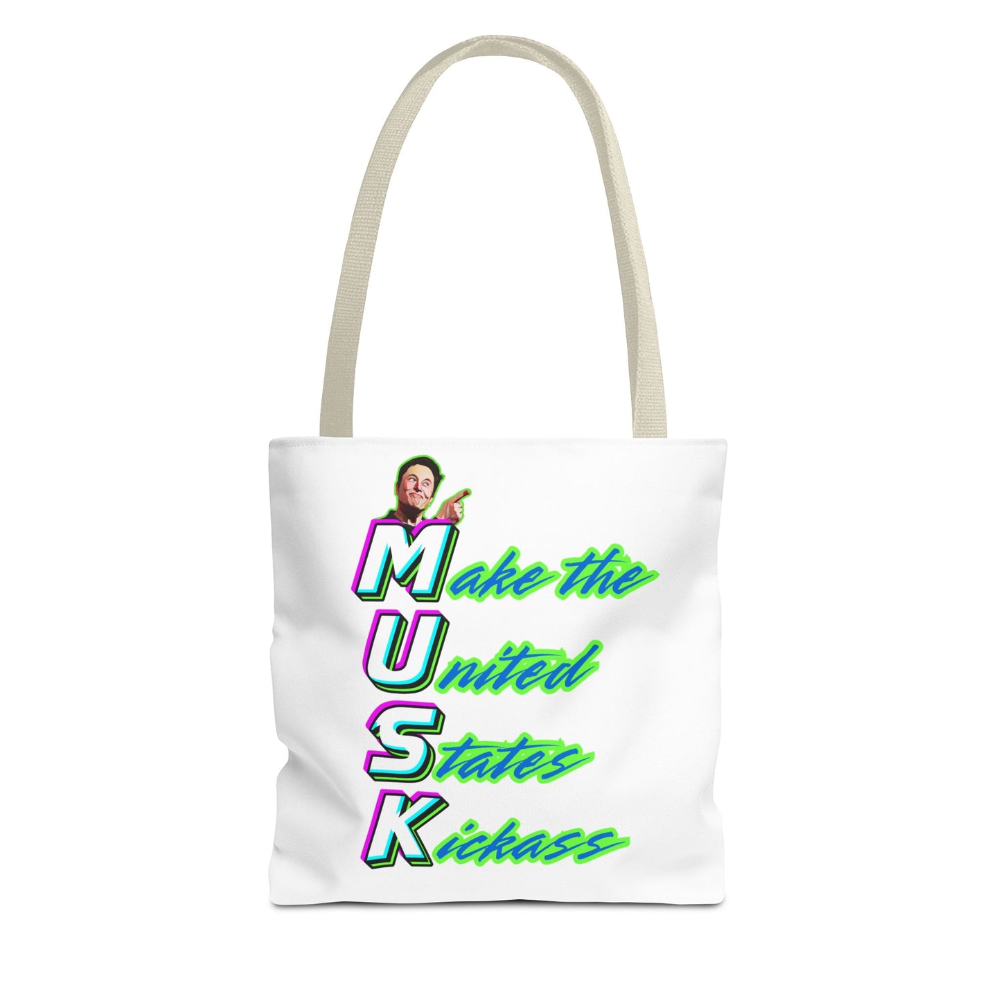 "Kickass Musk" Tote Bag