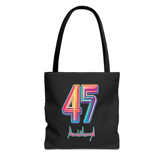 "Trump 45/7" Tote Bag