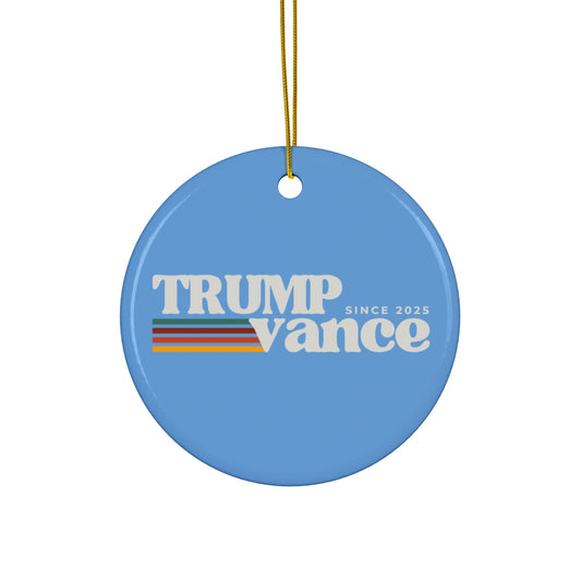 "Trump Vance Retro" Ornament
