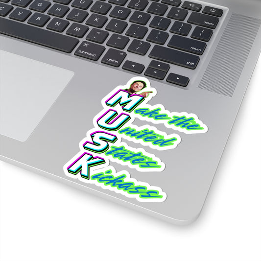 "Kickass Musk" Sticker
