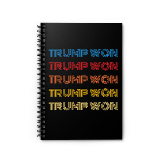 "Trump Won" Notebook