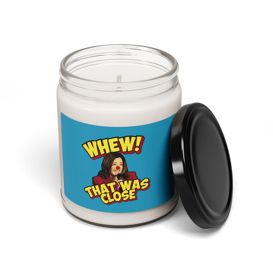 "WHEW!" Candle