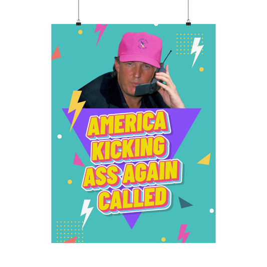 "American Kicking Ass Again Called" Poster