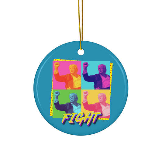 "Trump Fight" Ornament