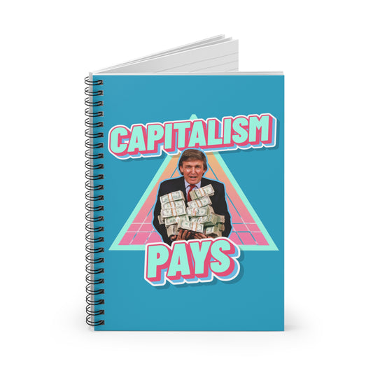 "Capitalism Pays" Notebook