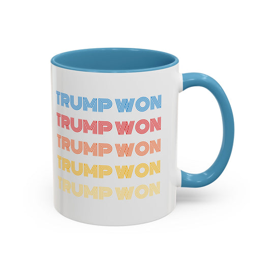 "Trump Won" Coffee Mug