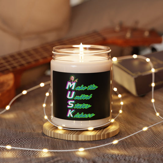 "Kickass Musk" Candle