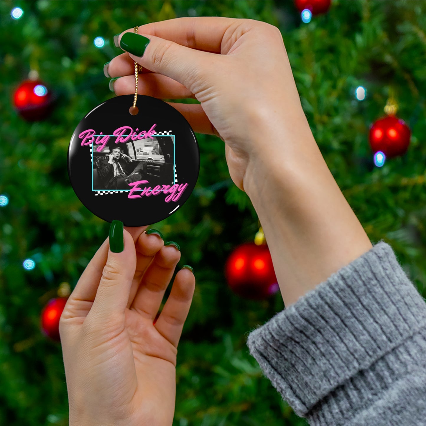 "Big Trump Energy" Ornament
