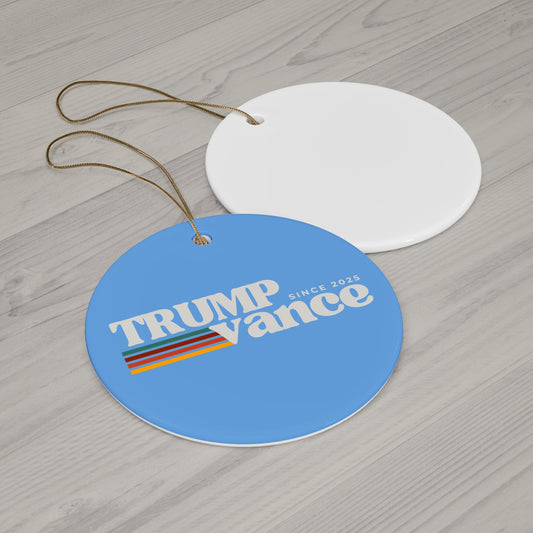 "Trump Vance Retro" Ornament