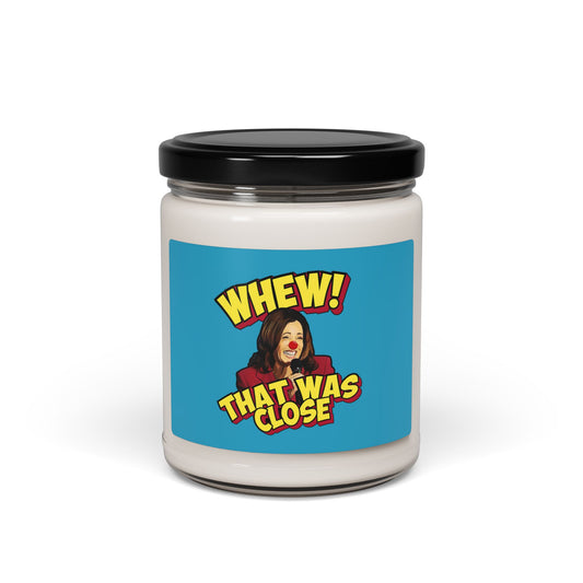 "WHEW!" Candle