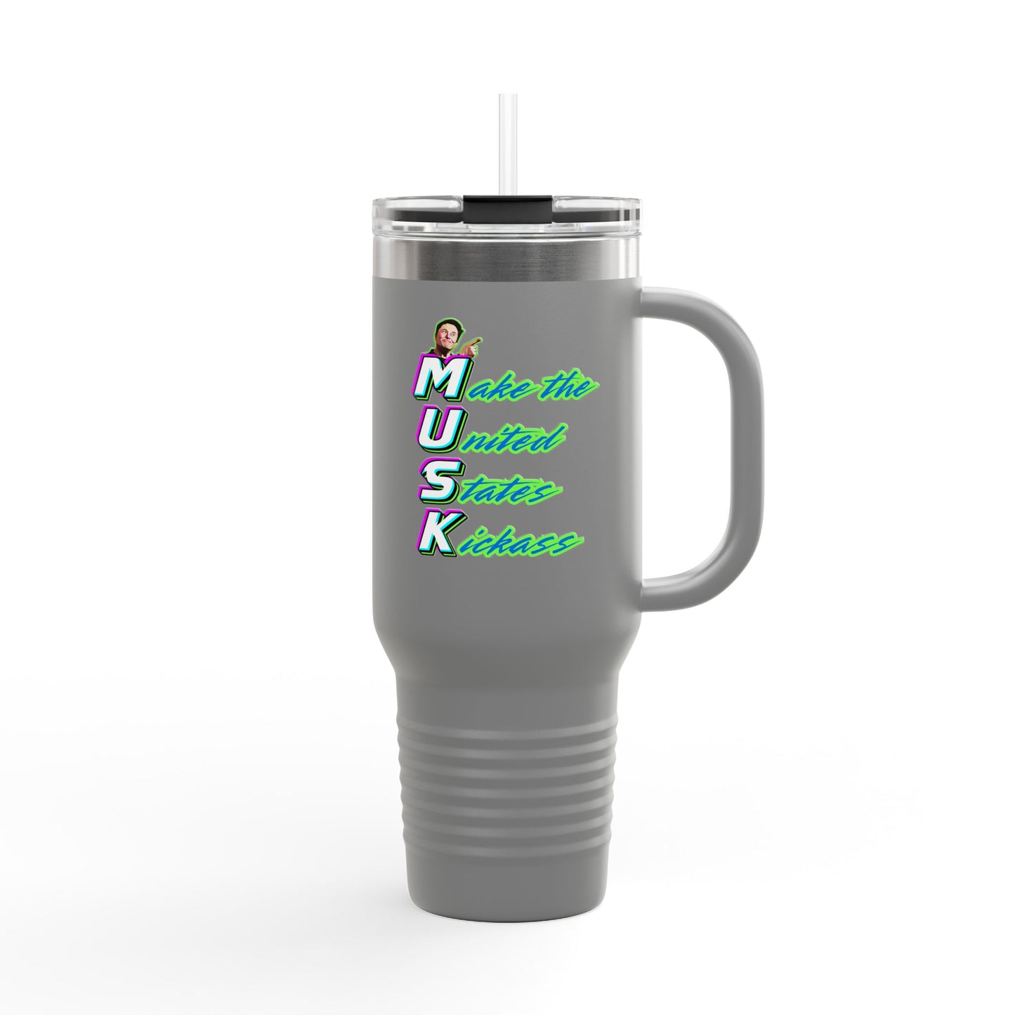 "Kickass Musk" Tumbler