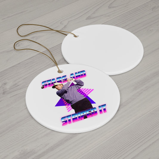 "Stars and Striped It" Ornament