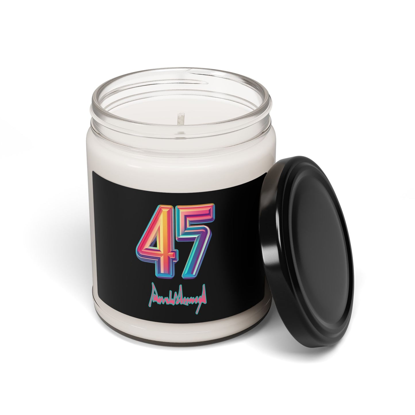 "Trump 45/7" Candle
