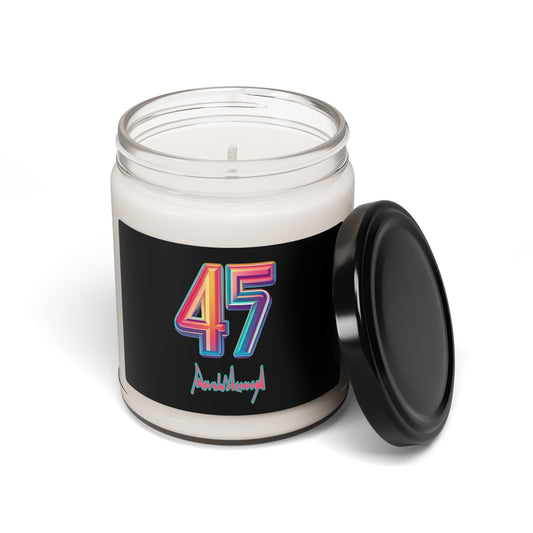 "Trump 45/7" Candle