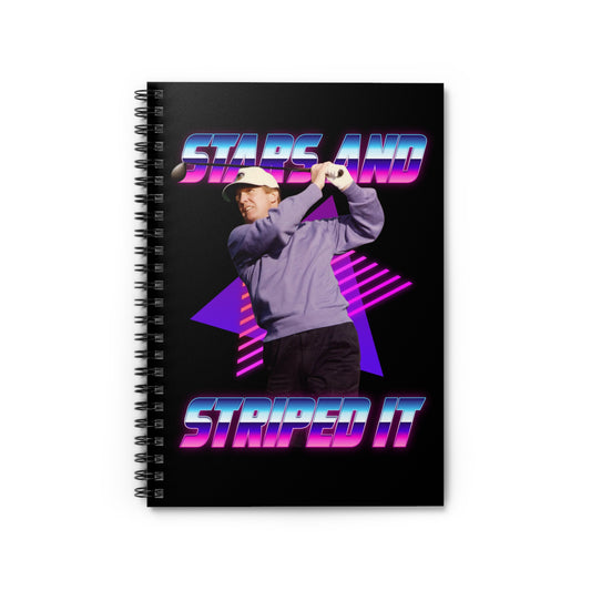 "Stars and Striped It" Notebook