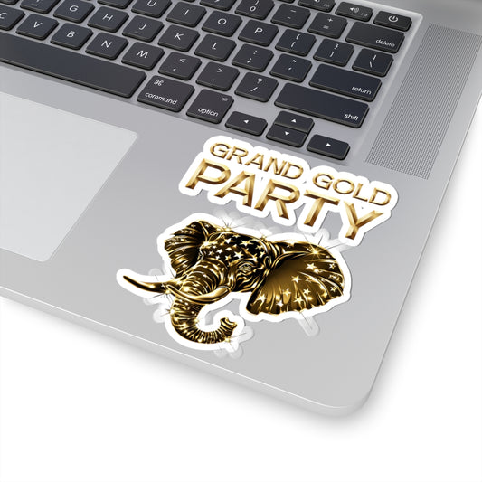 "Grand Gold Party" Sticker
