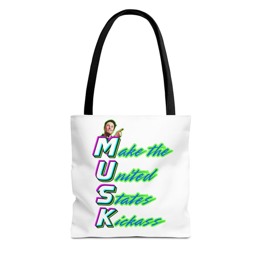 "Kickass Musk" Tote Bag