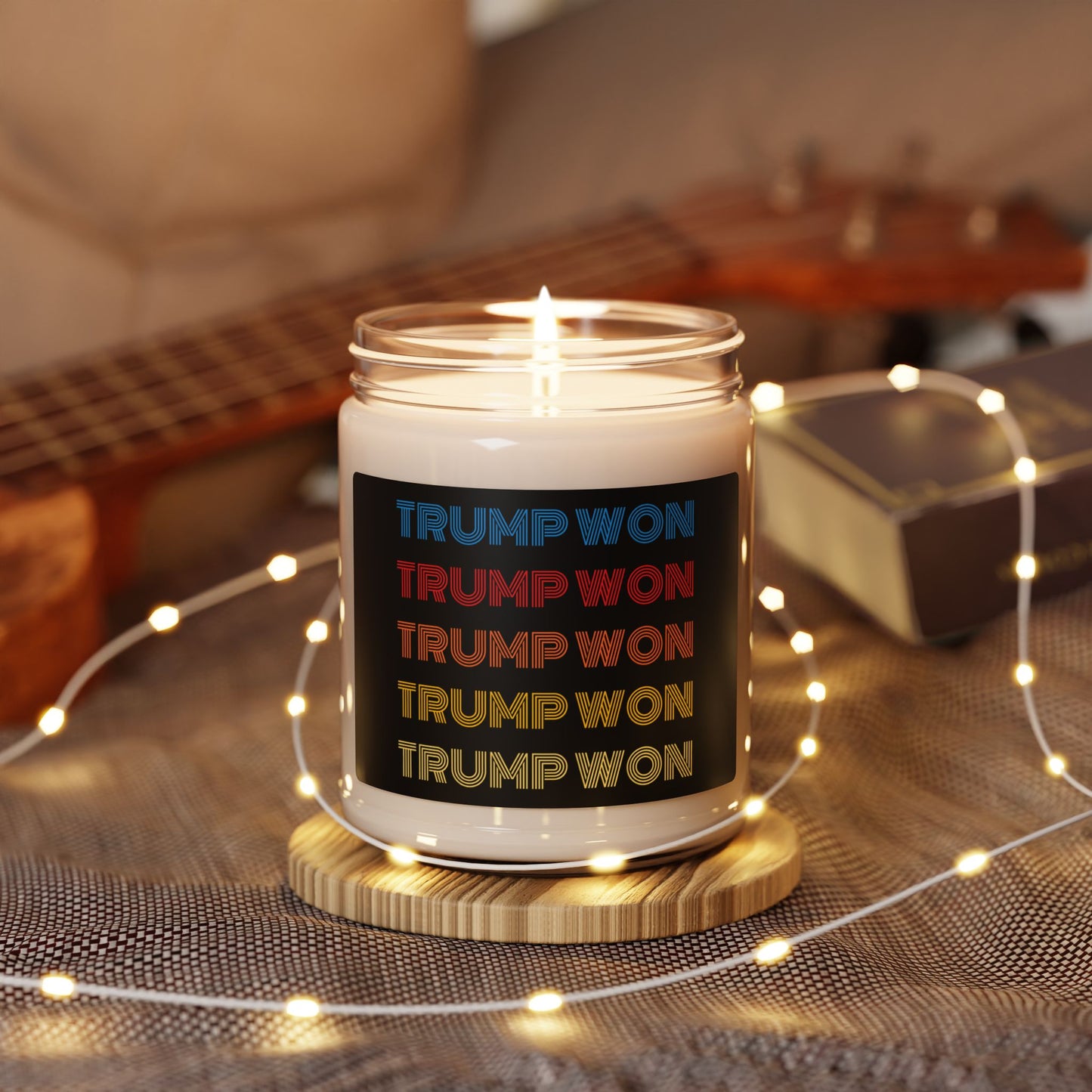 "Trump Won" Candle