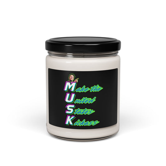 "Kickass Musk" Candle