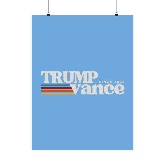 "Trump Vance Retro" Poster