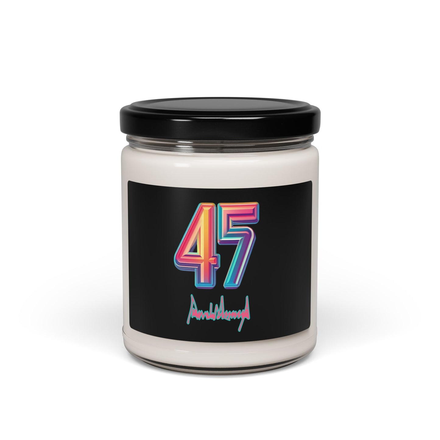 "Trump 45/7" Candle