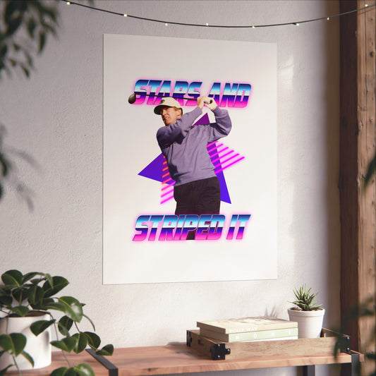 "Stars and Striped It" Poster