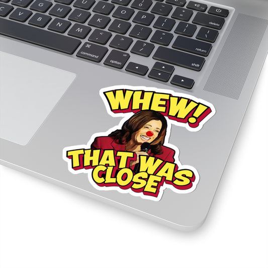 "WHEW!" Sticker